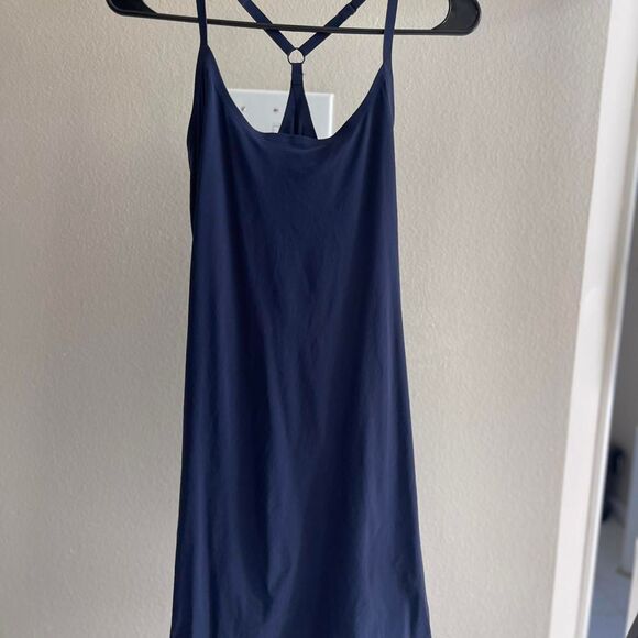 Outdoor-voices Women's Navy Blue Athletic Dress Built in Shorts S/M - Picture 4 of 7